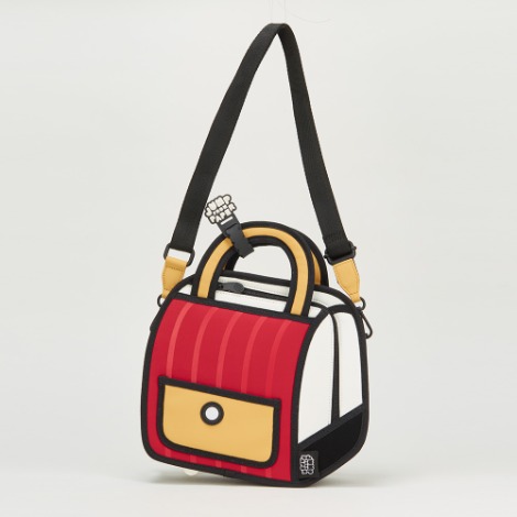 Outer Stripe Handbag_Red(151)점프프롬페이퍼