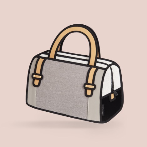 Woolen Handbag_Grey