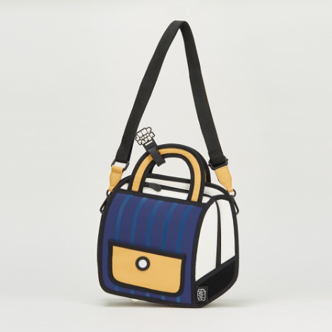 Outer Stripe Handbag_Blue(152)점프프롬페이퍼